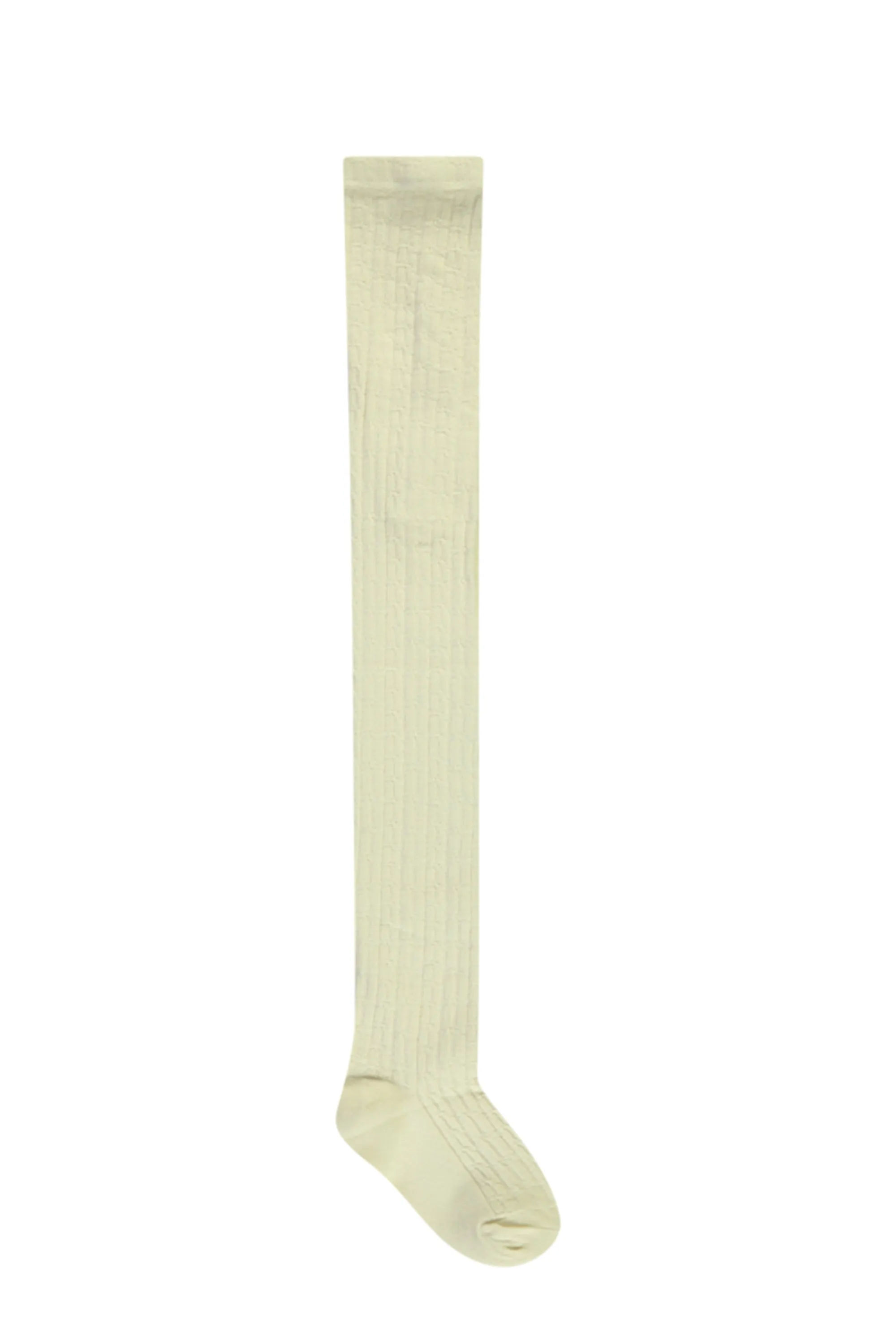 ♥ RILEE ♥ cable knit tights *Pearled Ivory*