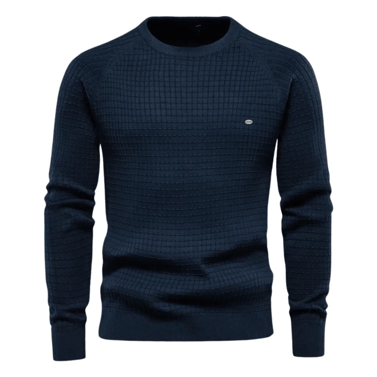 100% Cotton Men's Waffle Sweaters