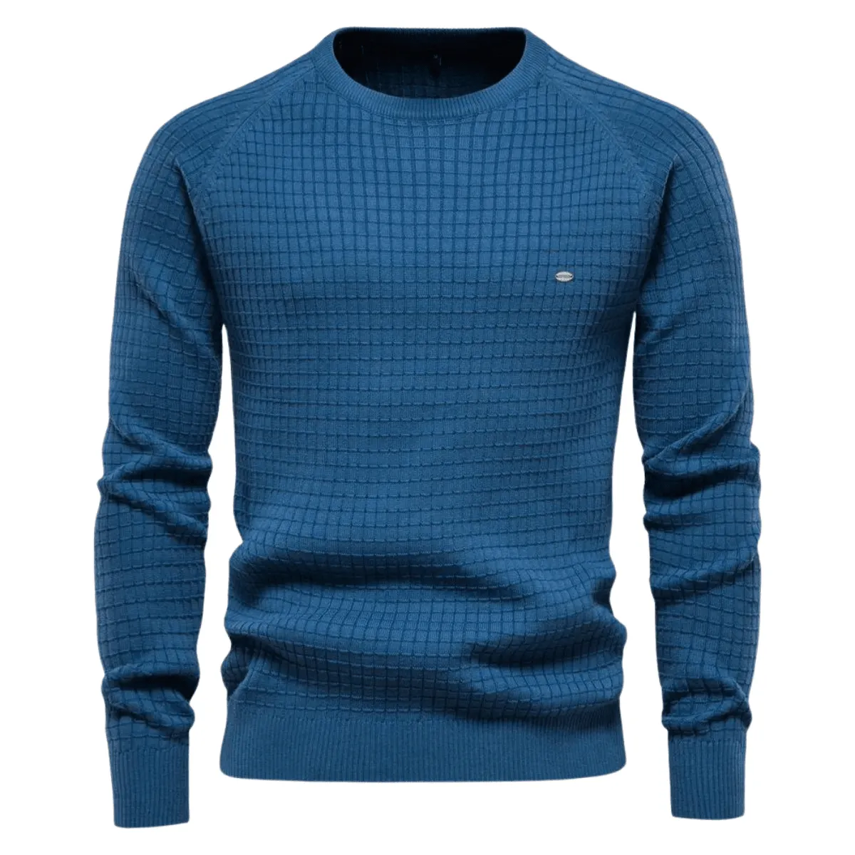 100% Cotton Men's Waffle Sweaters