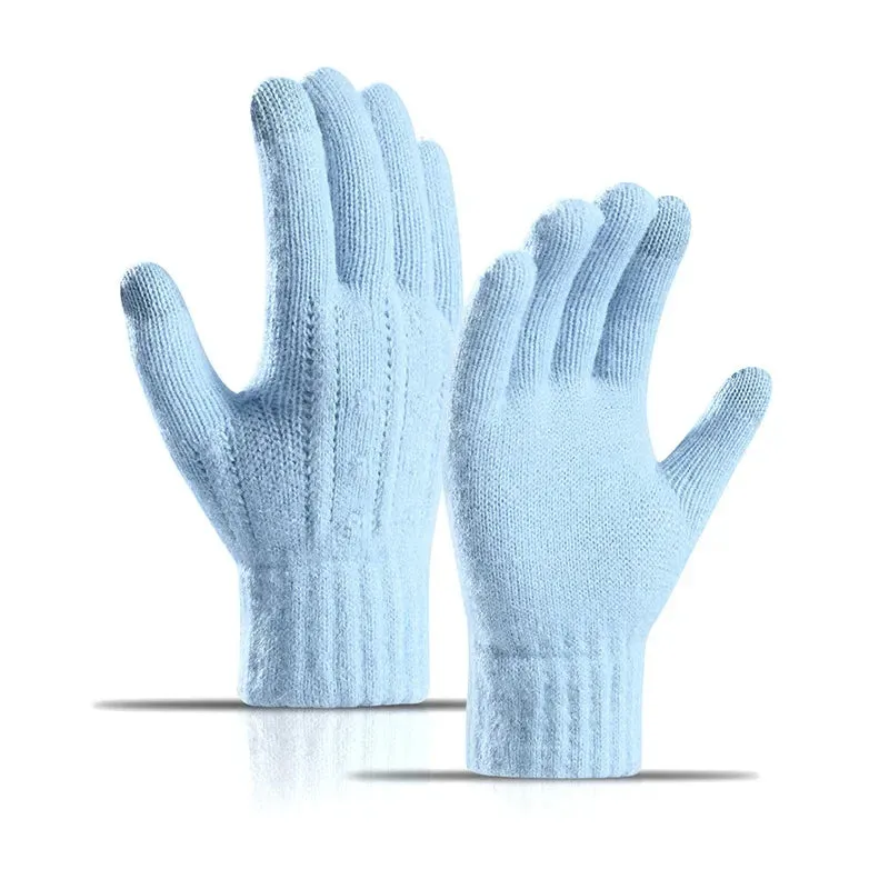 1Pairs Hot Sale Winter Warm Gloves for Children Boys Girls Screen Saver Warm Gloves Kids Outdoor Playing Gloves 3-12Years Old