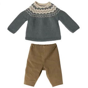 2022 Maileg Pants and Knitted Sweater - Size 5