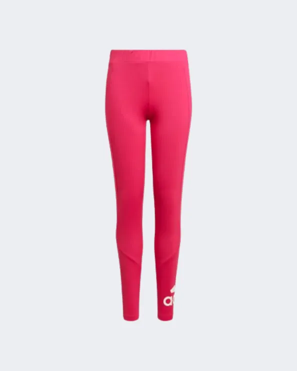 Adidas Designed 2 Move Girls Sportswear Tight Magenta Hm4479