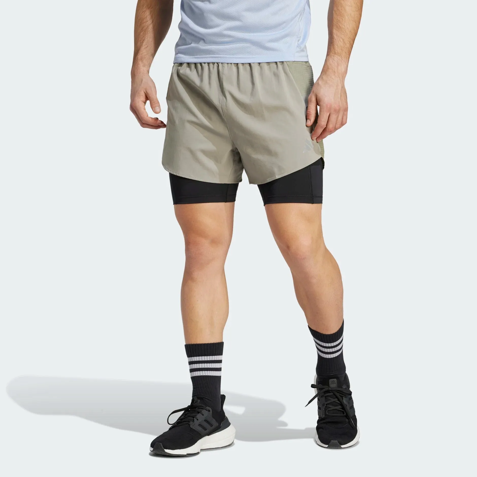 adidas Designed for Running 2-in1 Men's Shorts