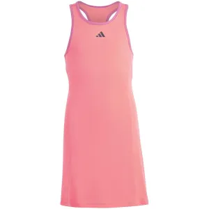 adidas Girls Club Dress - Coral Fusion