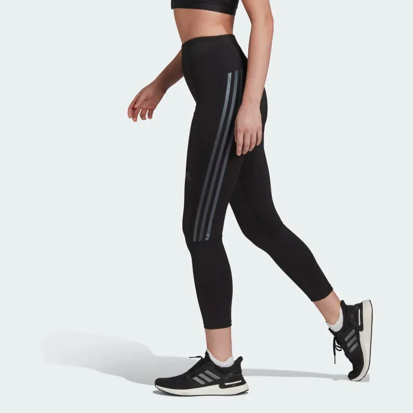 Adidas Run Icons 3-Stripes 7/8 Running Tights -