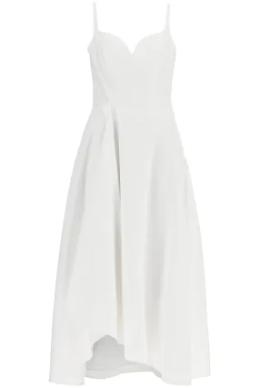 Alexander Mcqueen midi dress with sweetheart neckline