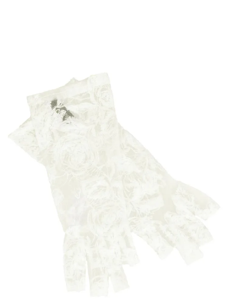 Ann Demeulemeester Lace Fingerless Gloves