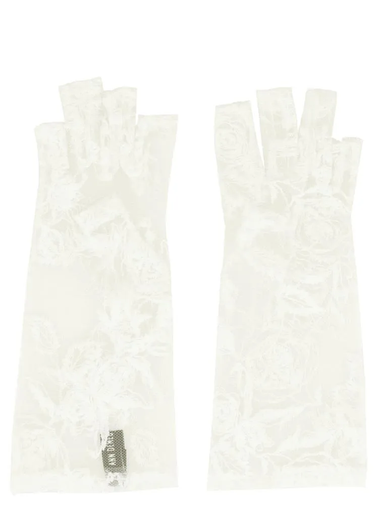 Ann Demeulemeester Lace Fingerless Gloves