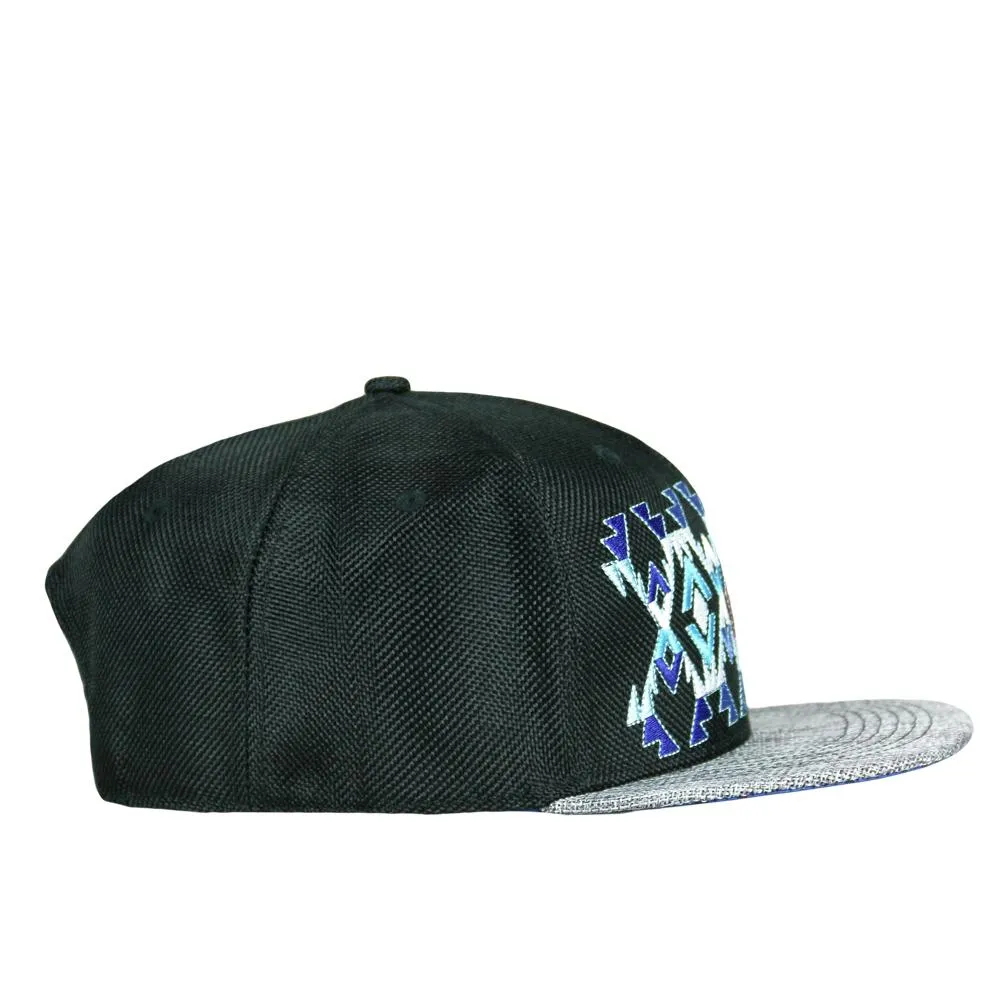 Arapaho Black Snapback Hat