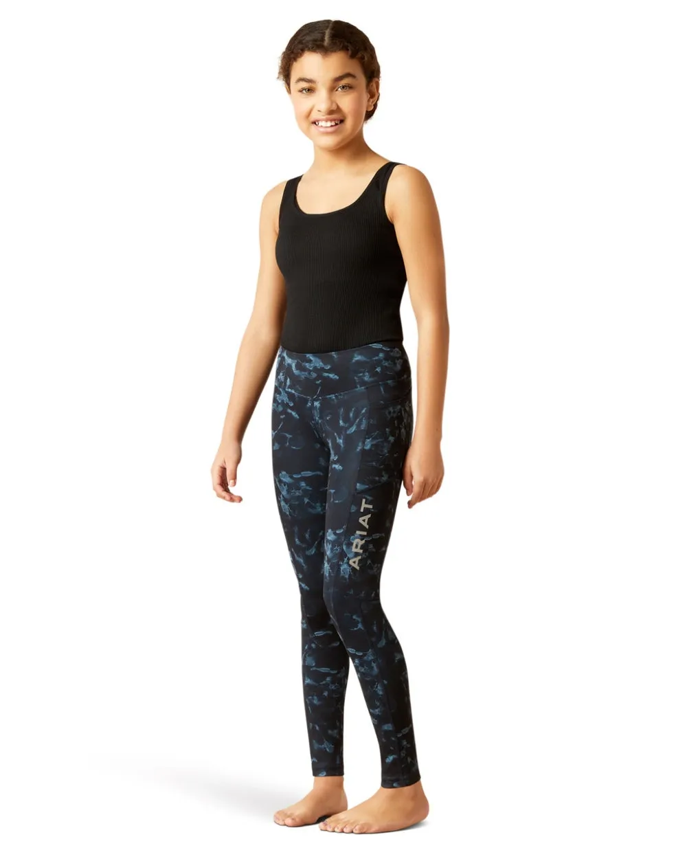 Ariat Childrens Eos Print Full Seat Tights