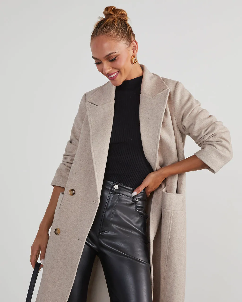 Autumn Necessities Pocketed Coat