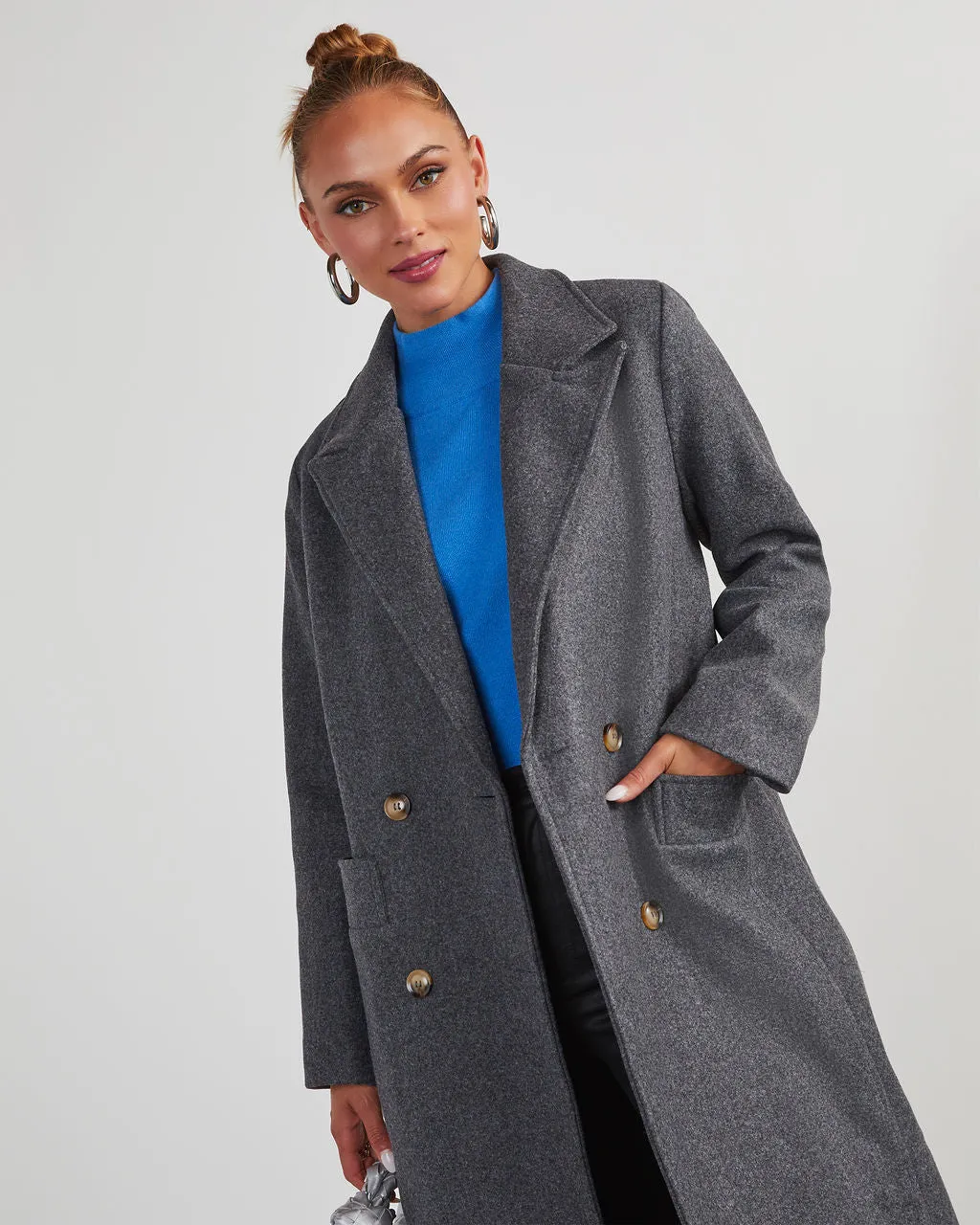 Autumn Necessities Pocketed Coat