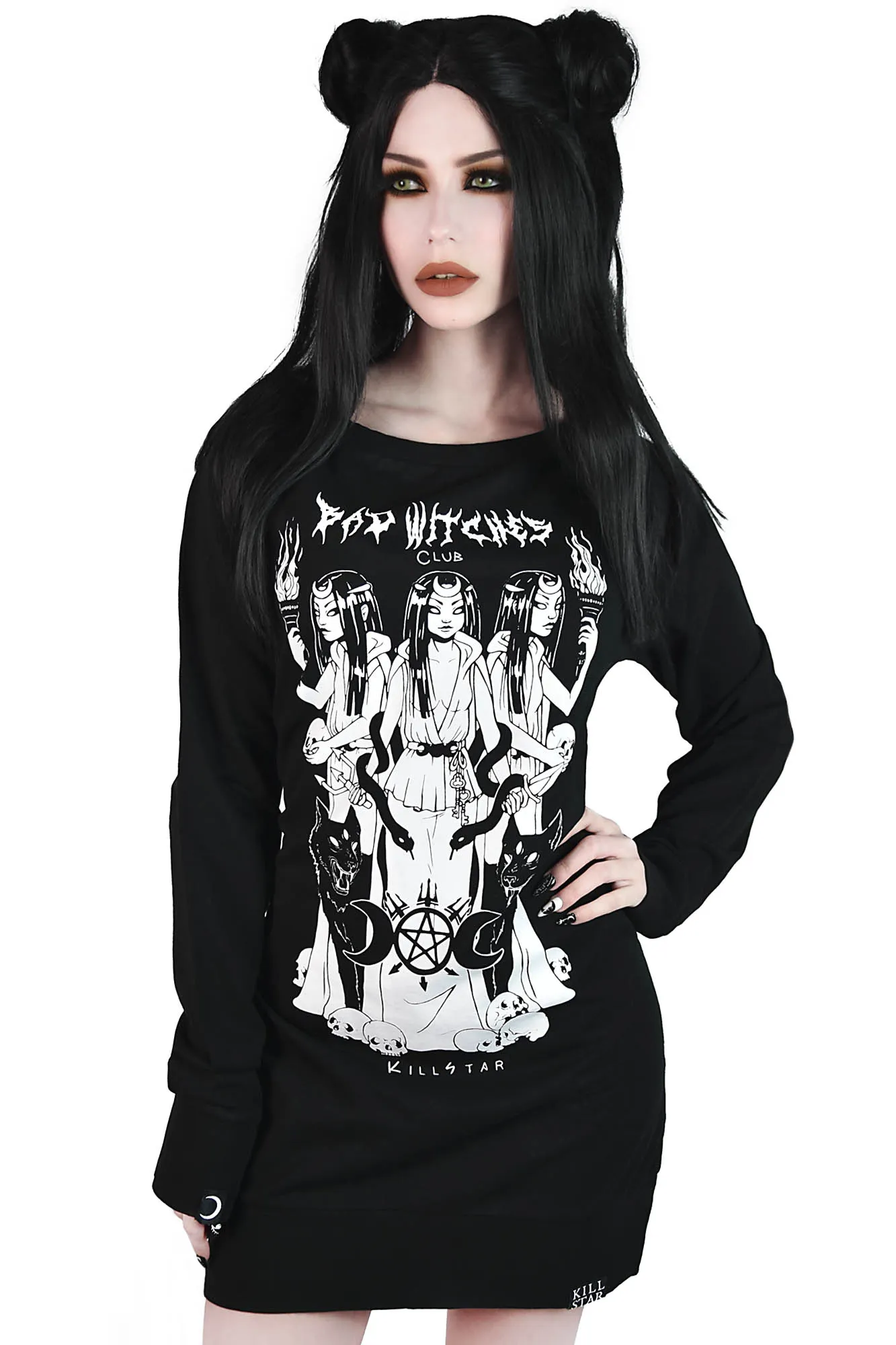 Bad Witches Club Sweater Dress