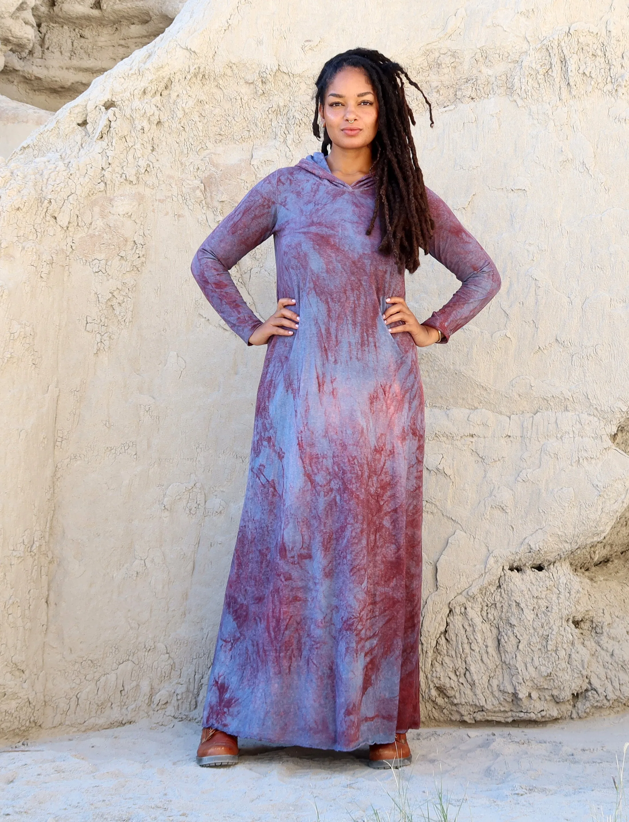 Beach Bum Hoodie Ojai Long Dress