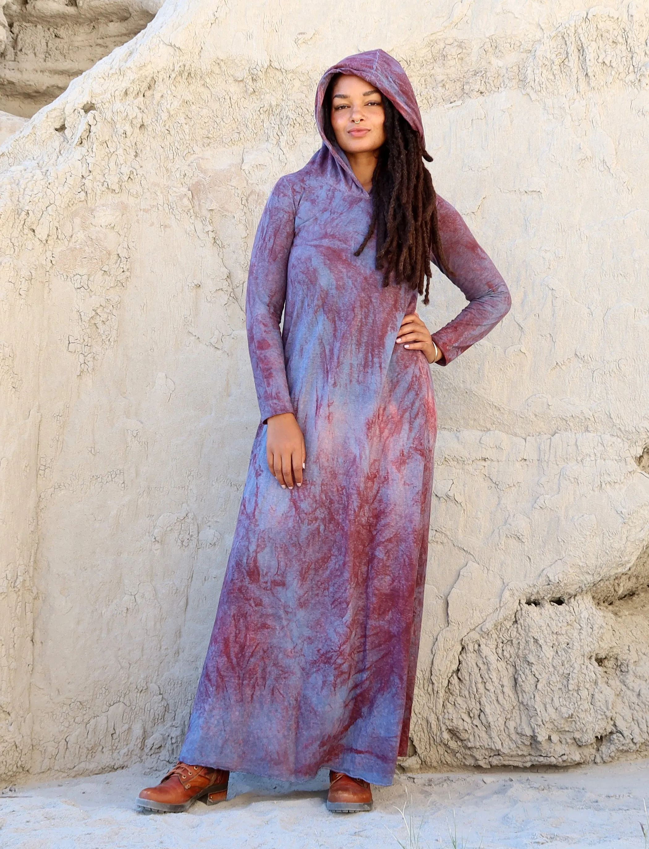 Beach Bum Hoodie Ojai Long Dress