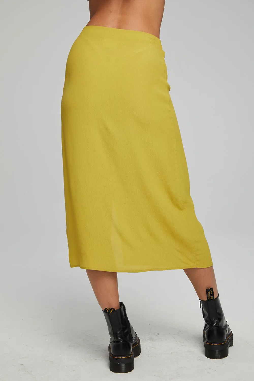 Belle Midi Skirt - Kiwi