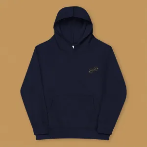 Boba Besteas Embroidered Kids Hoodie