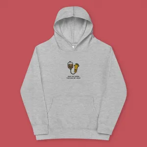 Boba IV Embroidered Kids Hoodie