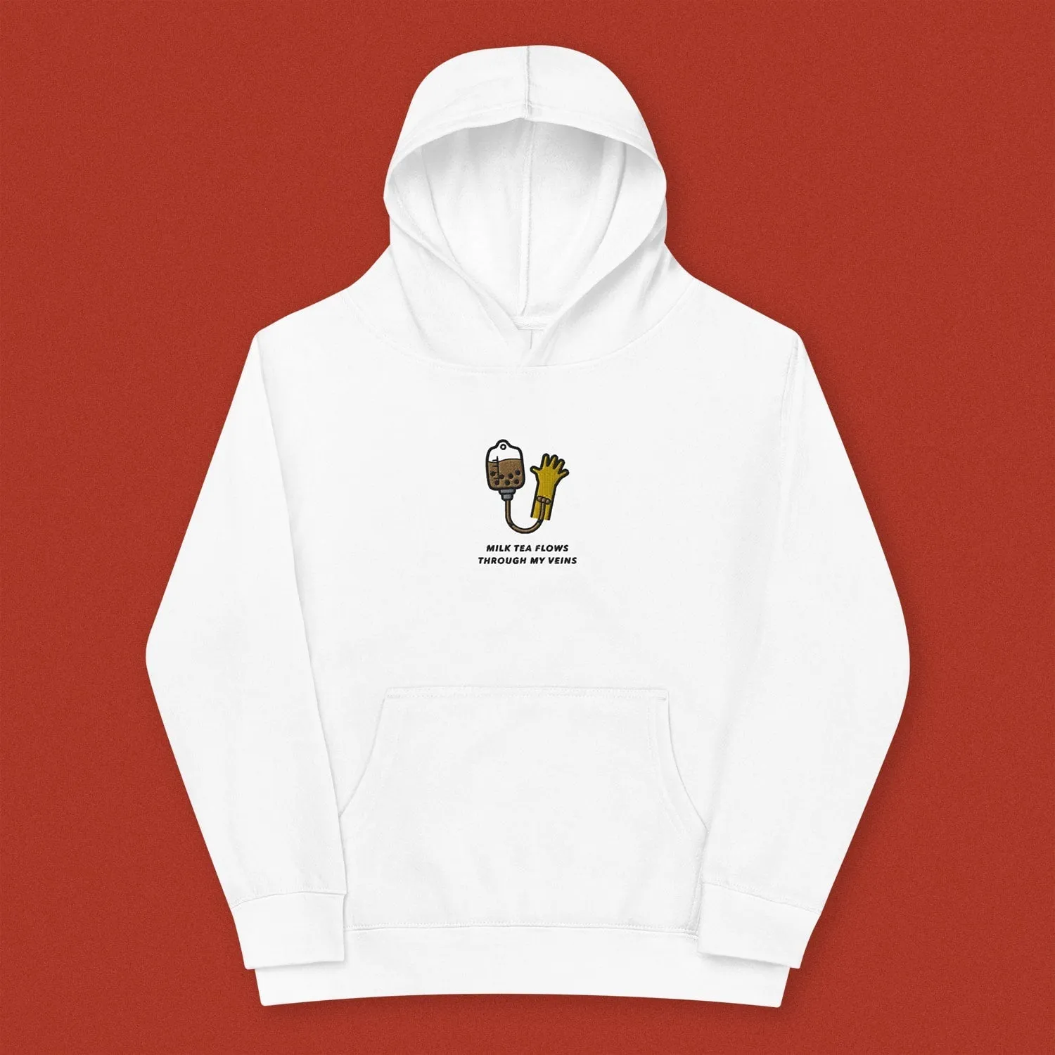 Boba IV Embroidered Kids Hoodie