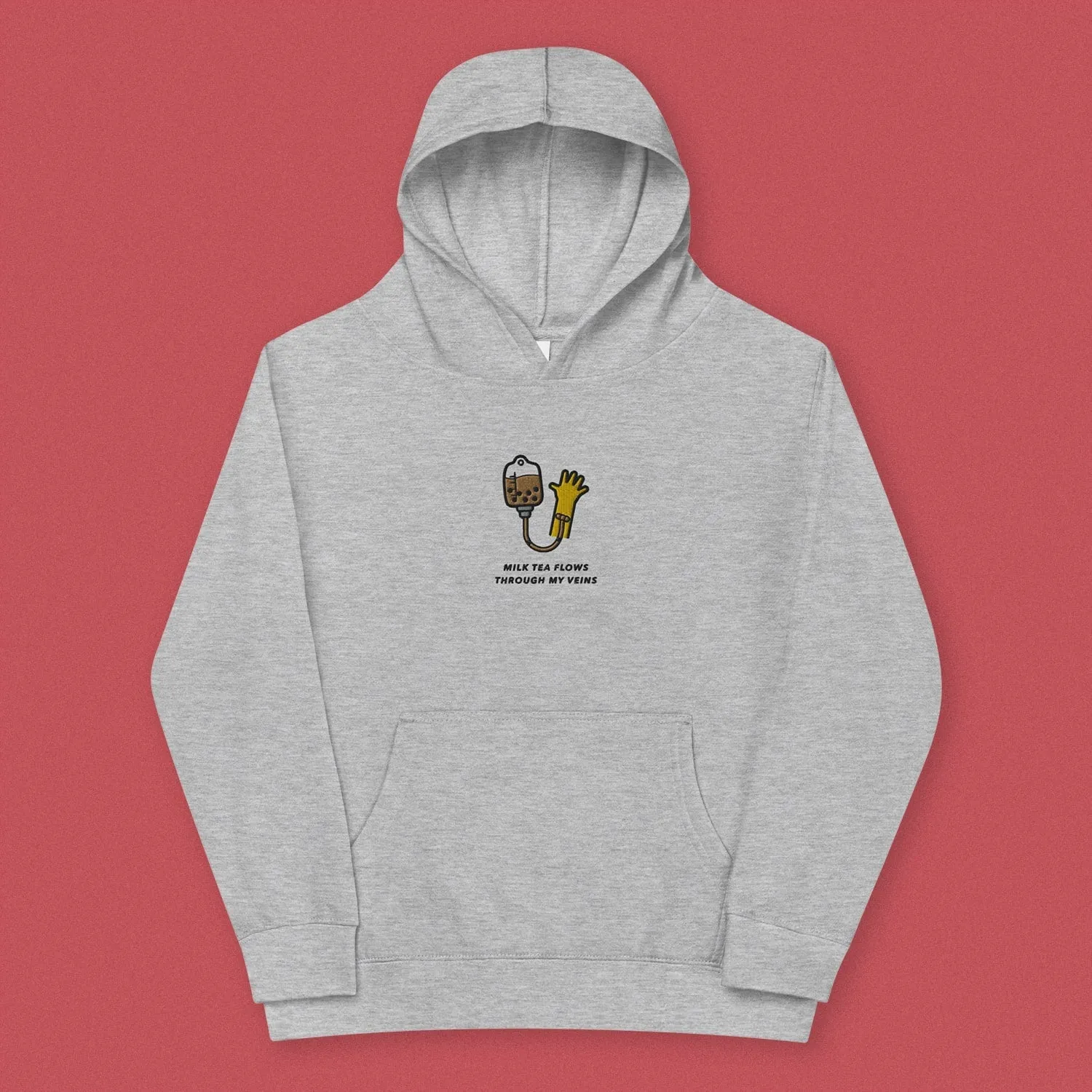 Boba IV Embroidered Kids Hoodie