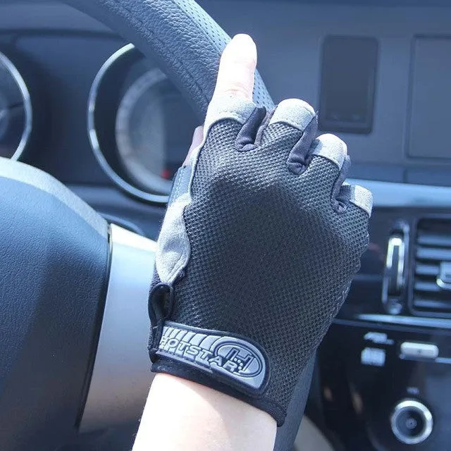 Breathable Non-Skid Workout Gloves