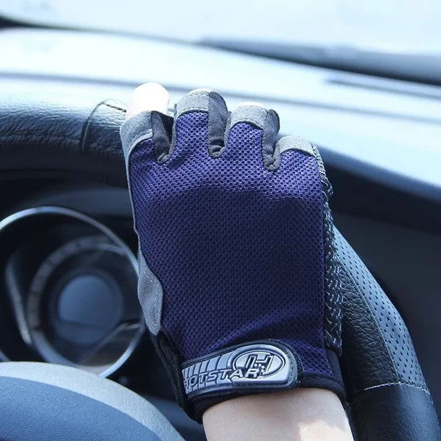 Breathable Non-Skid Workout Gloves