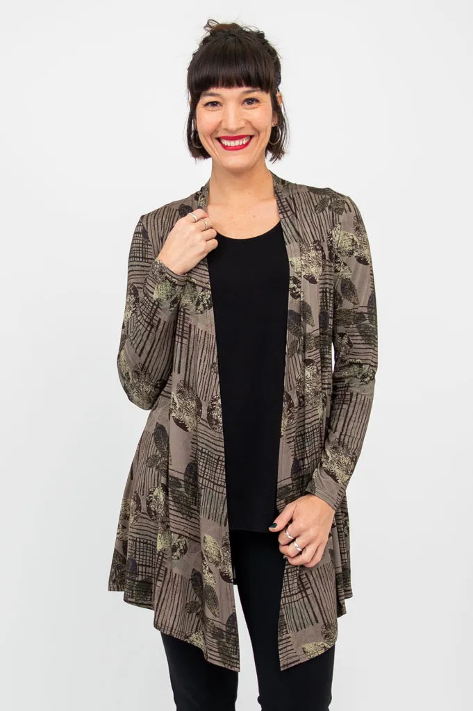 Chopra Jacket, Fall Sketch, Bamboo - Final Sale