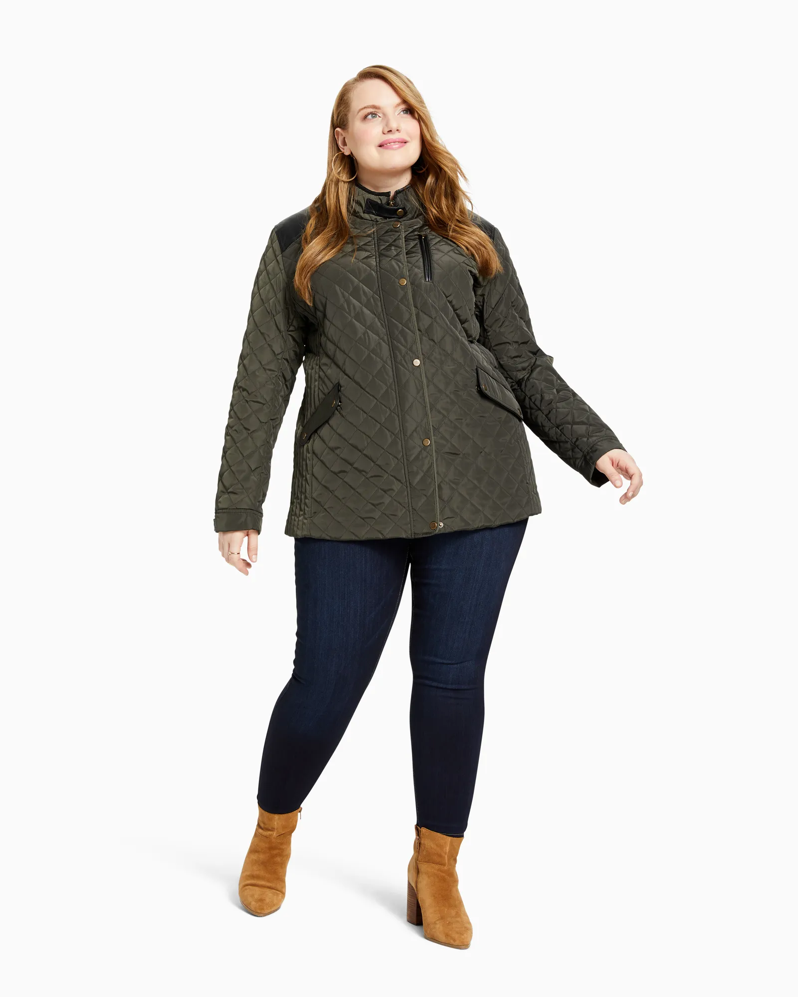 Como Quilted Jacket | Forest Green