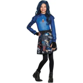 Descendants Evie Classic Girls Costume Isle Of The Lost Child Kids Outfit