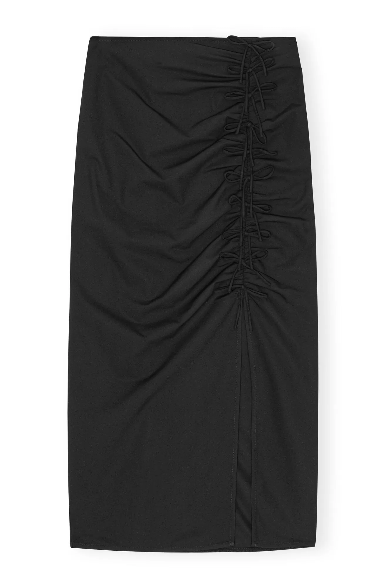 DRAPEY MELANGE MIDI SKIRT