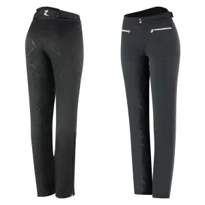 Equinavia Horze Adeline Womens Padded Waterproof Full Seat Breeches - Black 36603