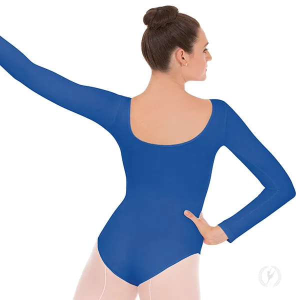 Eurotard 10265 Womens Cotton Lycra® Long Sleeve Leotard