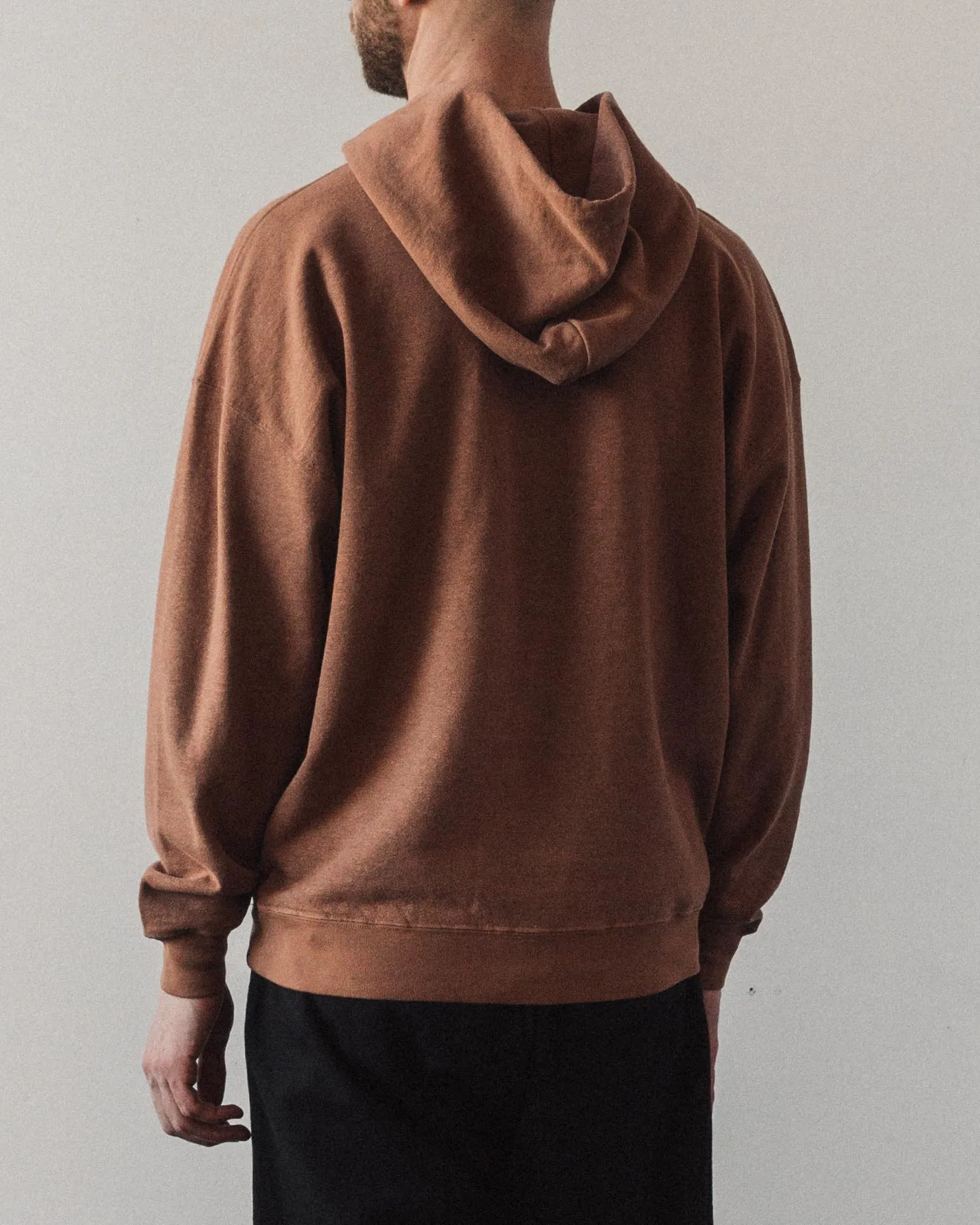 Evan Kinori Hooded Sweatshirt, Ochre