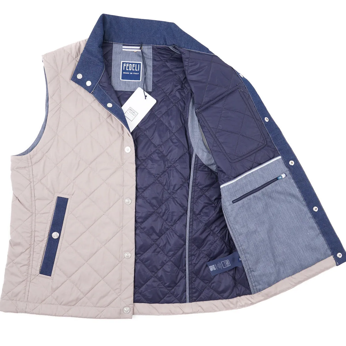 Fedeli Airstop Quilted Outerwear Vest