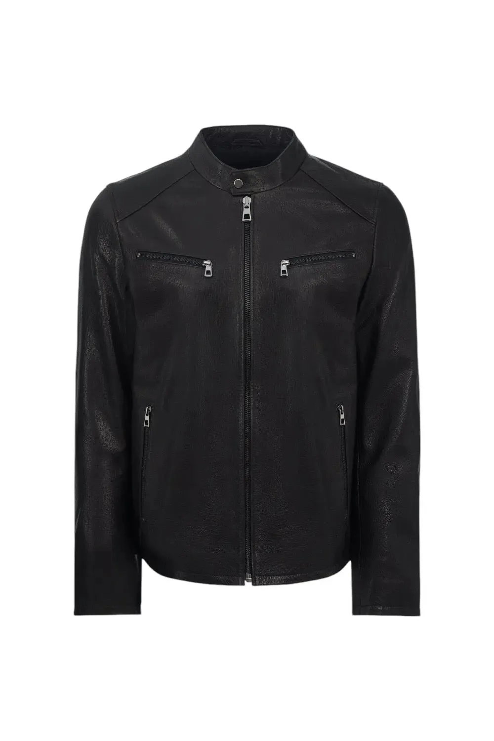 Filippo Quilted Leather Jacket