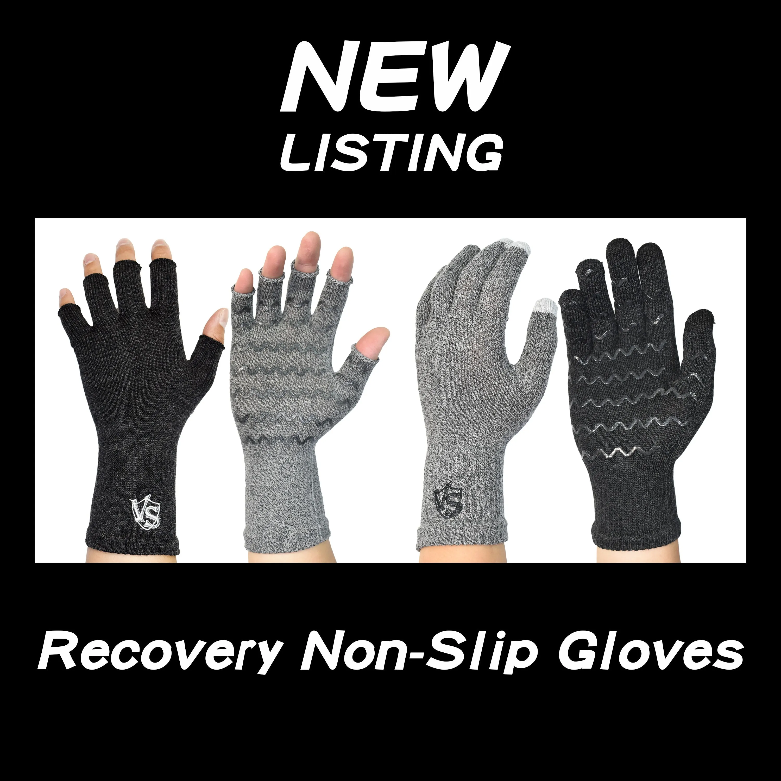 Fingerless Recovery Gloves