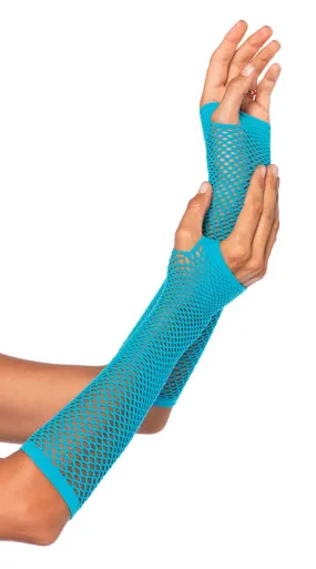 Fishnet Fingerless Gloves