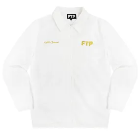 FTP 10 Year Anniversary Coaches Jacket- White