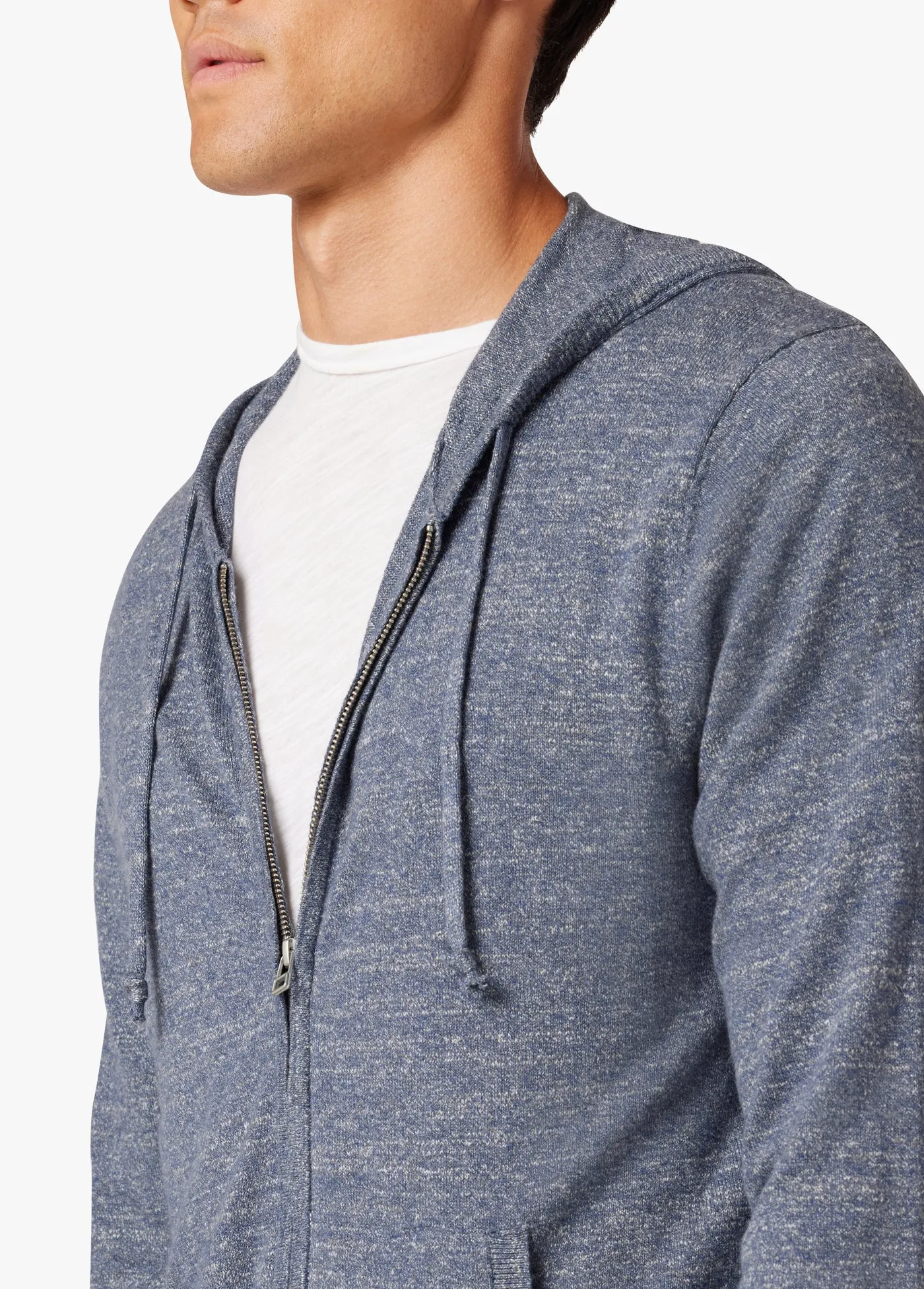 FULL ZIP HOODED SWEATER