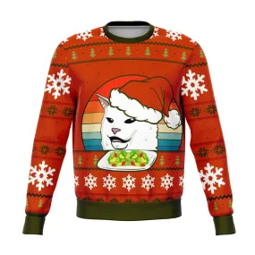 Funny Cat Meme Ugly Christmas Sweater