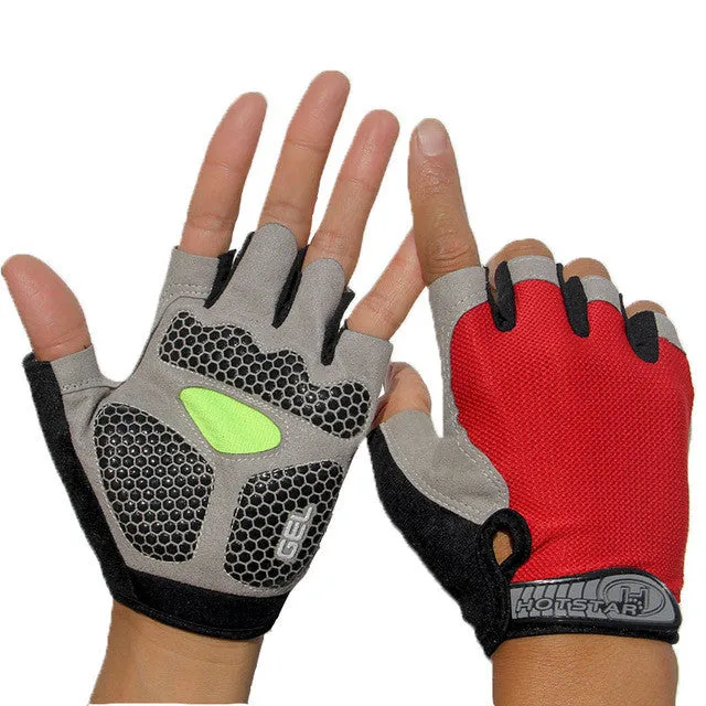 Gel Silicone Padded Workout Gloves