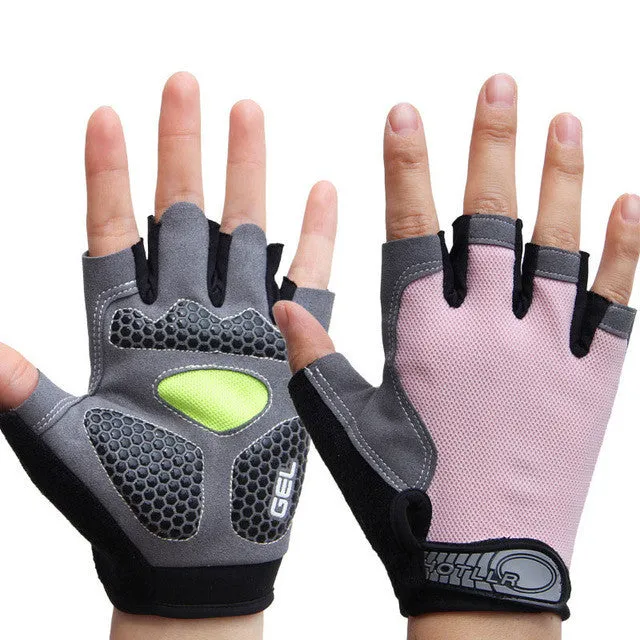 Gel Silicone Padded Workout Gloves