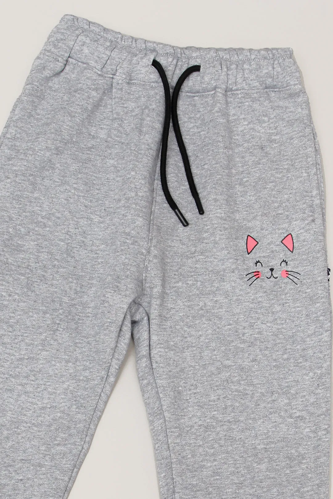 Girl'S Meow Sweat Pant