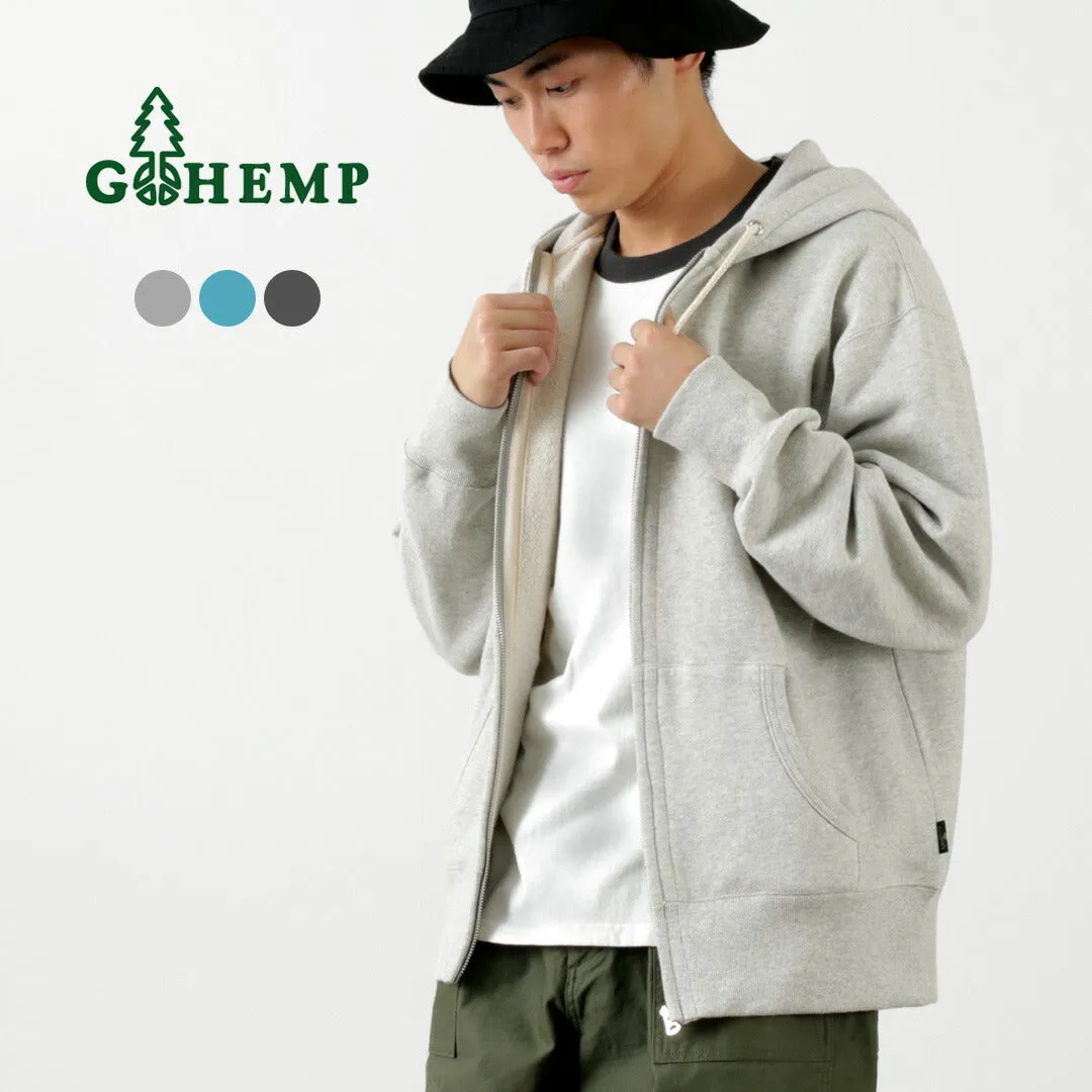 GOHEMP / Hemp Zip-Up Hoodie