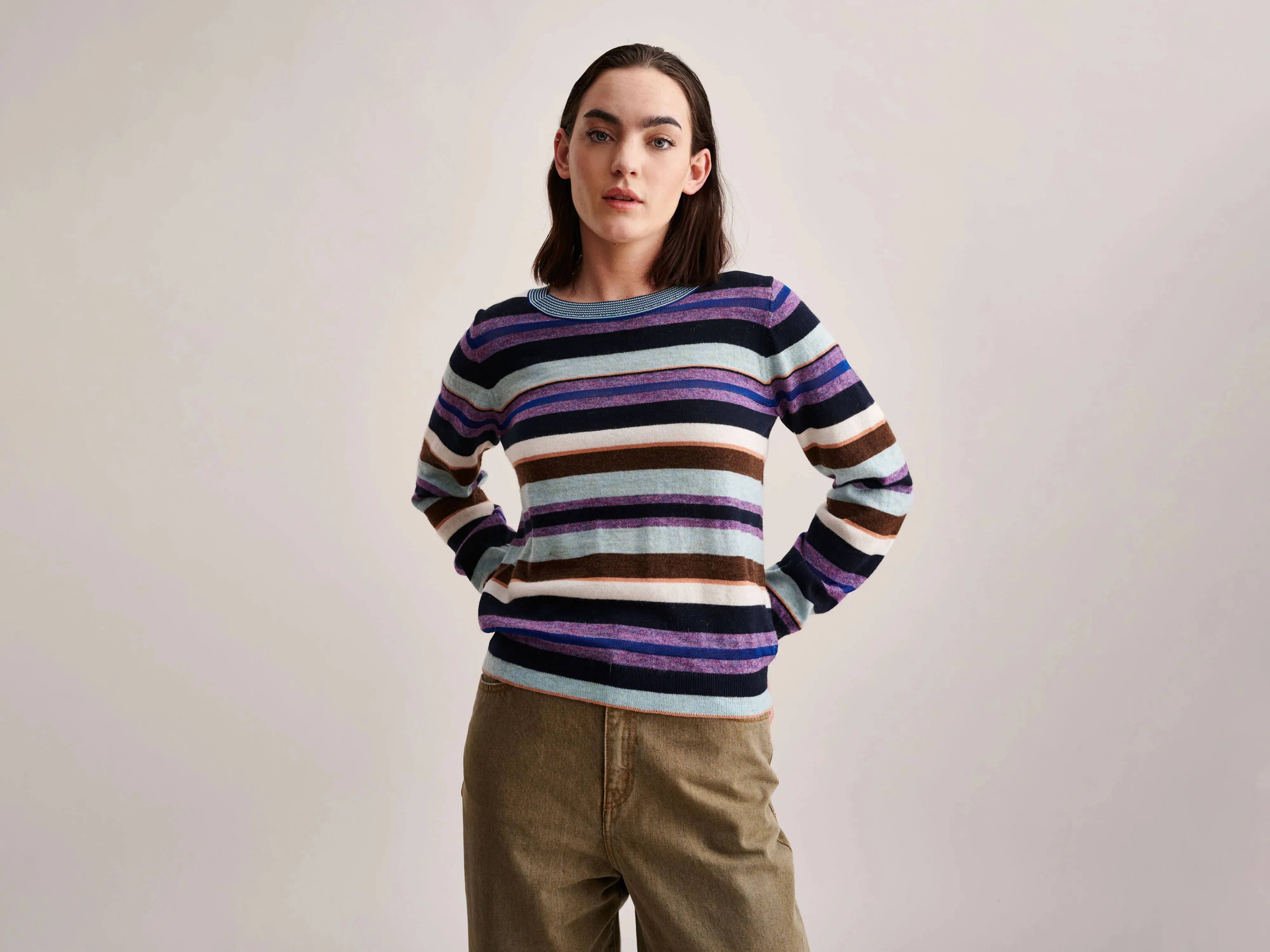 Gopsy Sweater (232 / W / STRIPE C)