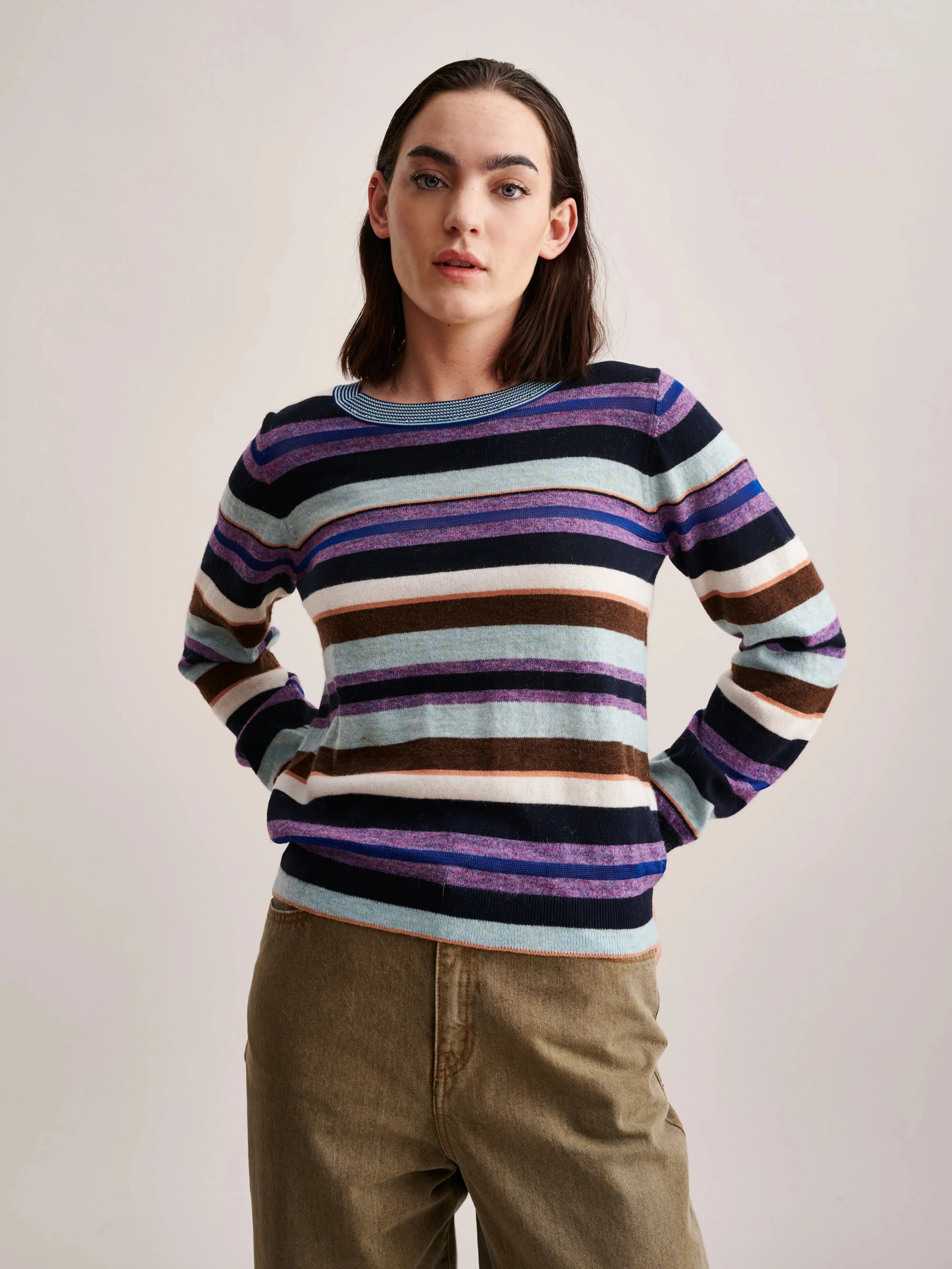 Gopsy Sweater (232 / W / STRIPE C)