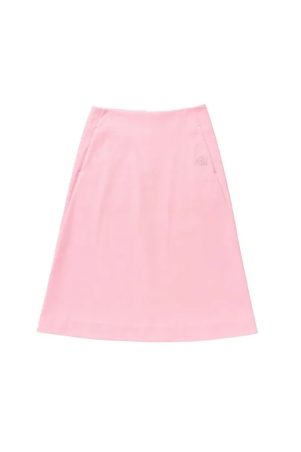 GREENICH Midi Skirt_Pink