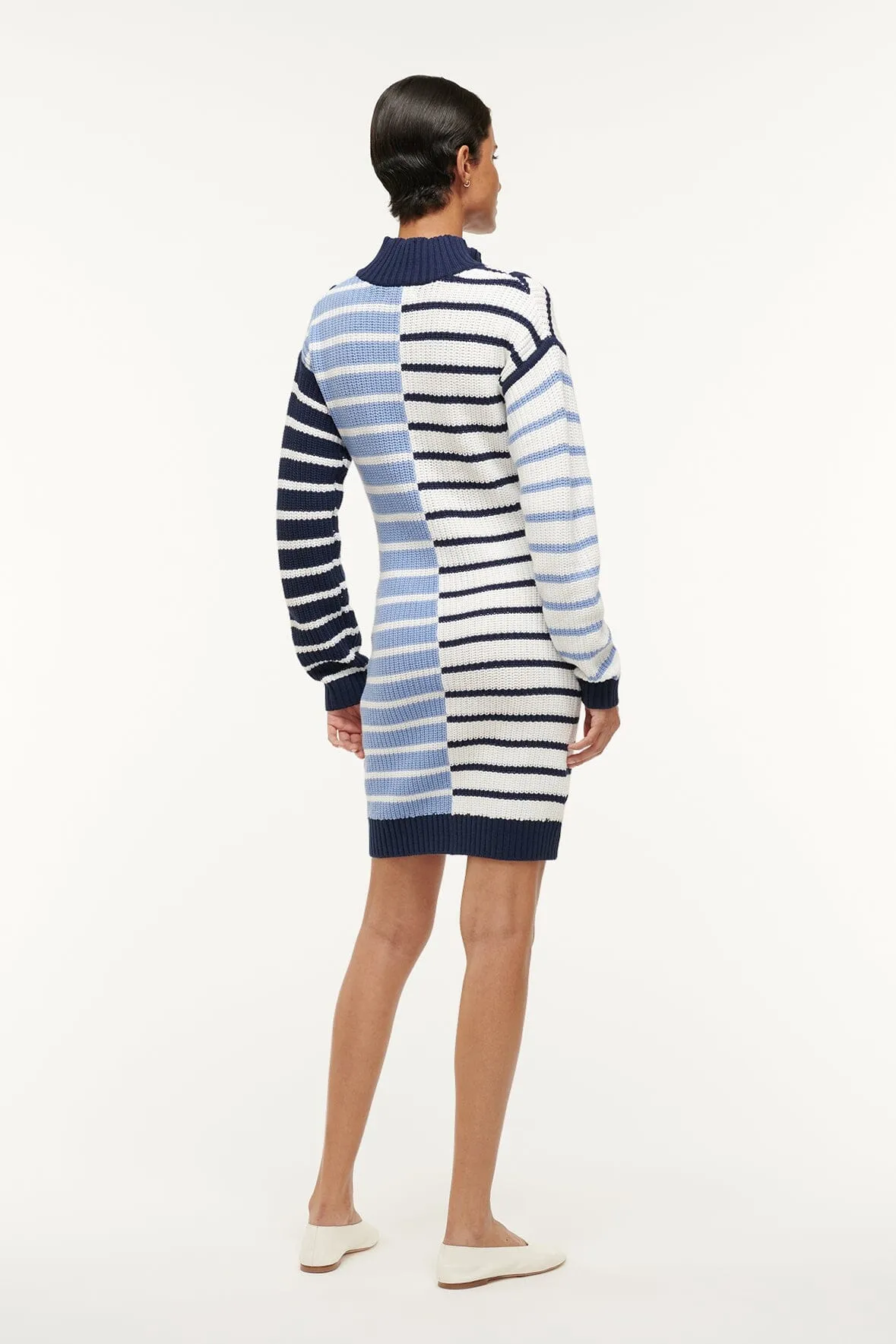 HAMPTON MINI DRESS | ADRIATIC STRIPE