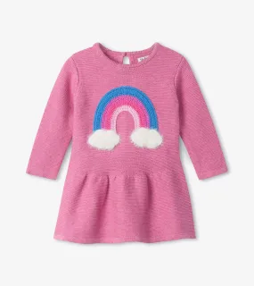 Hatley Baby Sweater Dress - Over The Rainbow