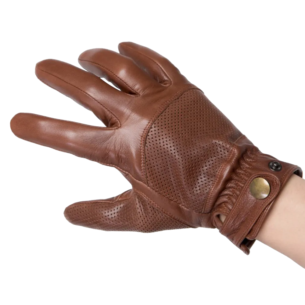 HighShine Men's Genuine Leather Gloves Male Soft Lambskin Thin Touch Screen Driving Gloves